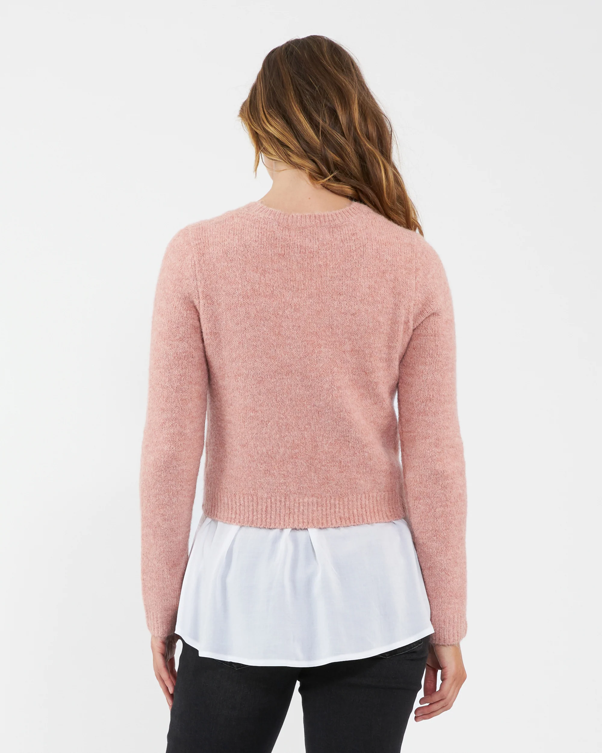 Patty Detachable Nursing  Knit Dusty Pink - Image 3