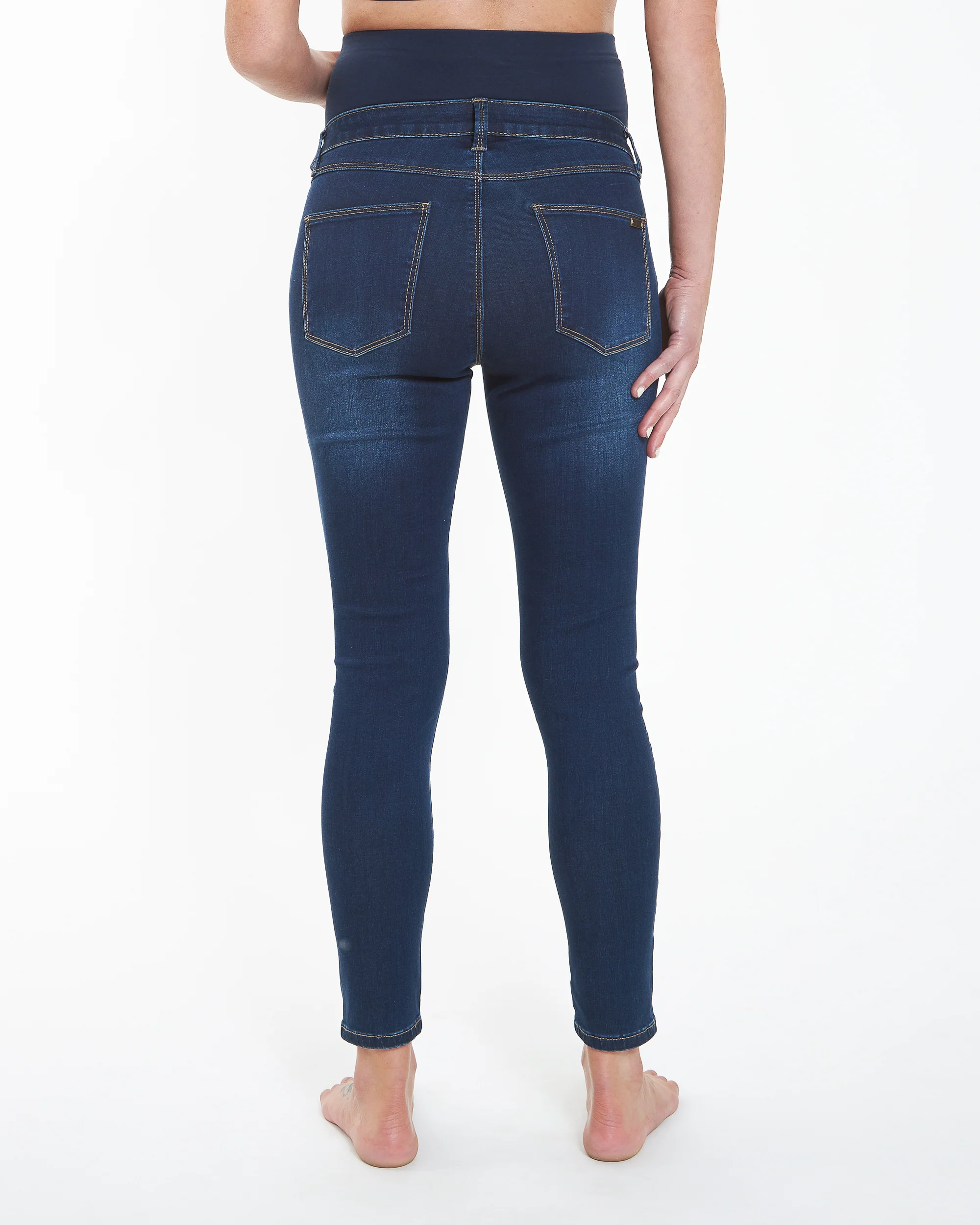 Rebel Ankle Grazer Jegging Indigo - Image 5