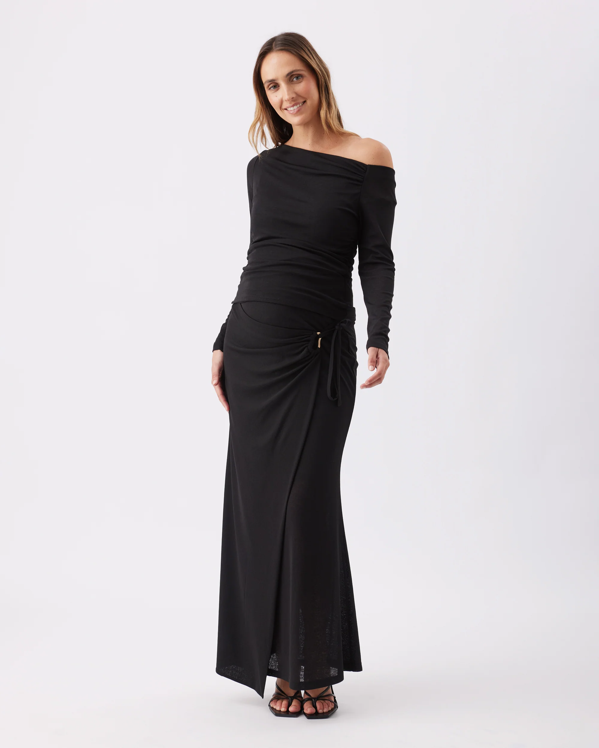Rhi Long Sleeve Top  Black - Image 5