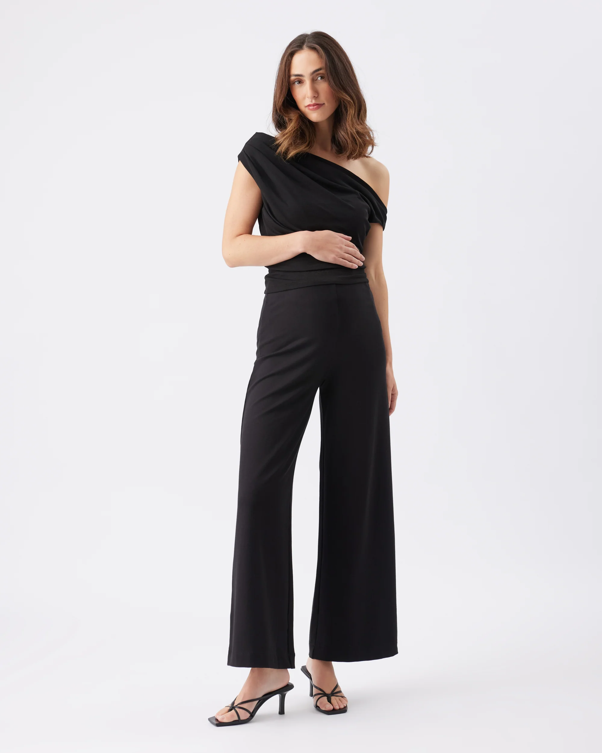 Rhi Off Shoulder Top Black - Image 6