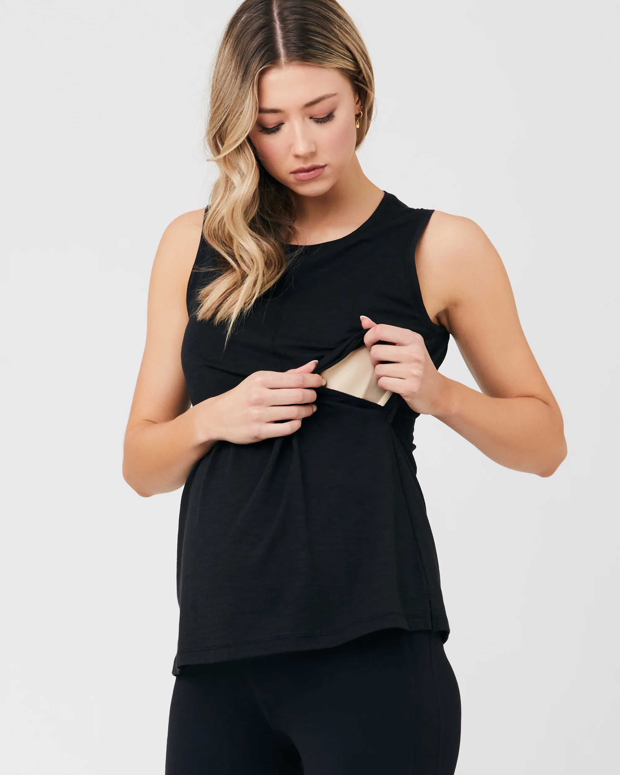Richie Nursing Tank  Black - Image 4