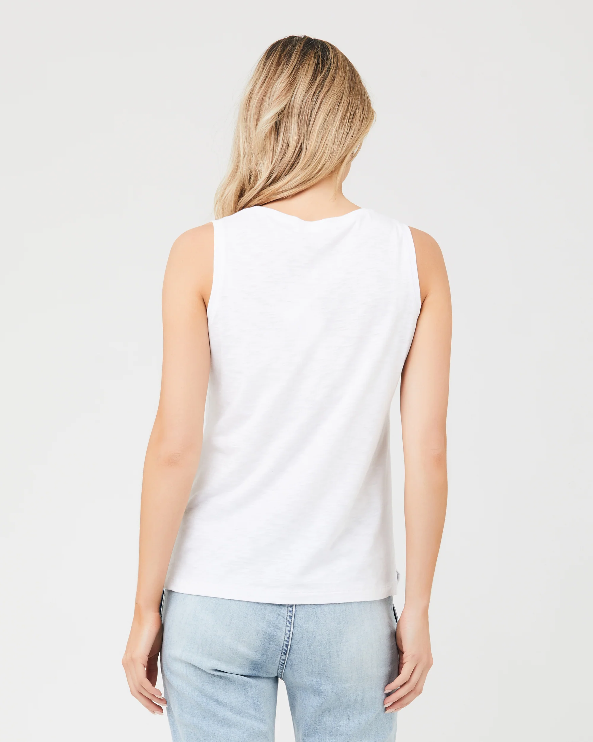 Richie Nursing Tank  White - Image 3
