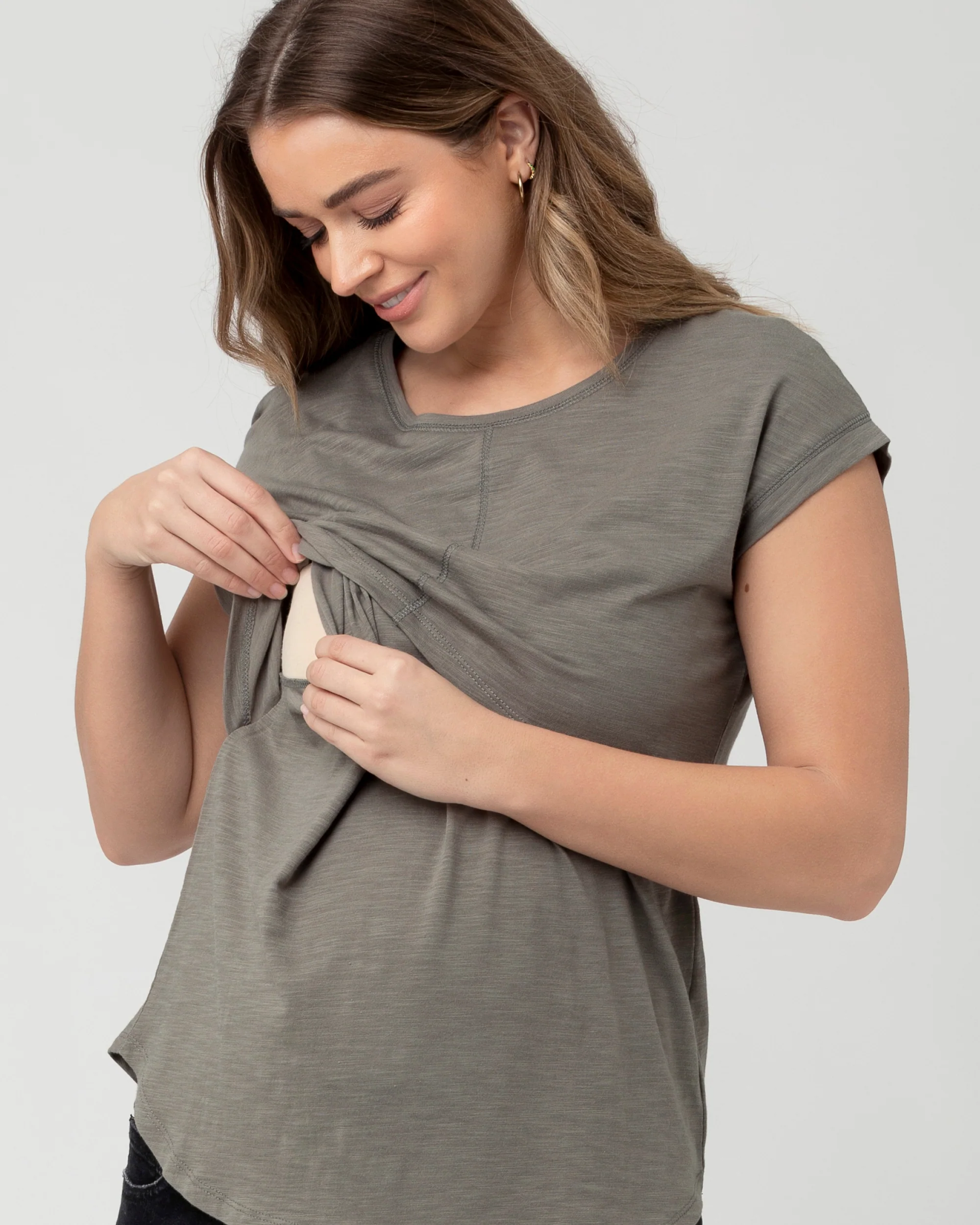 Richie Nursing Tee Moss - Image 2