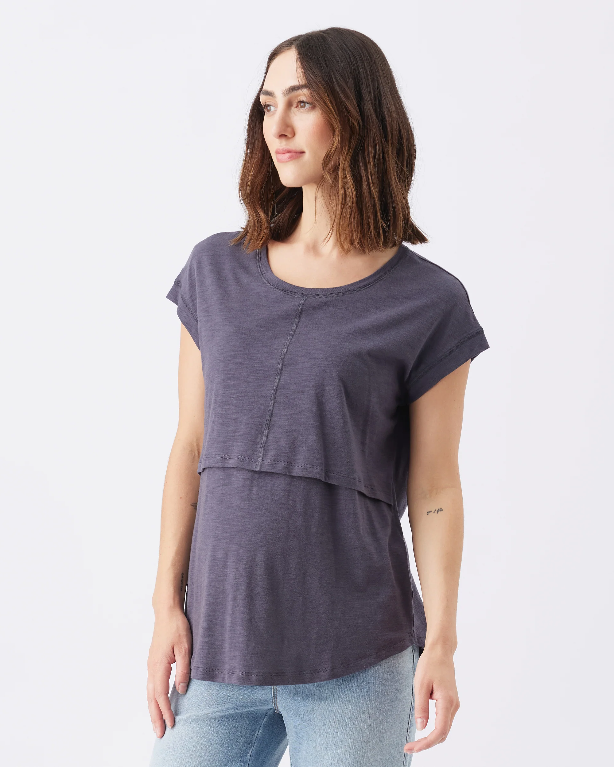 Richie Nursing Tee Slate - Image 2