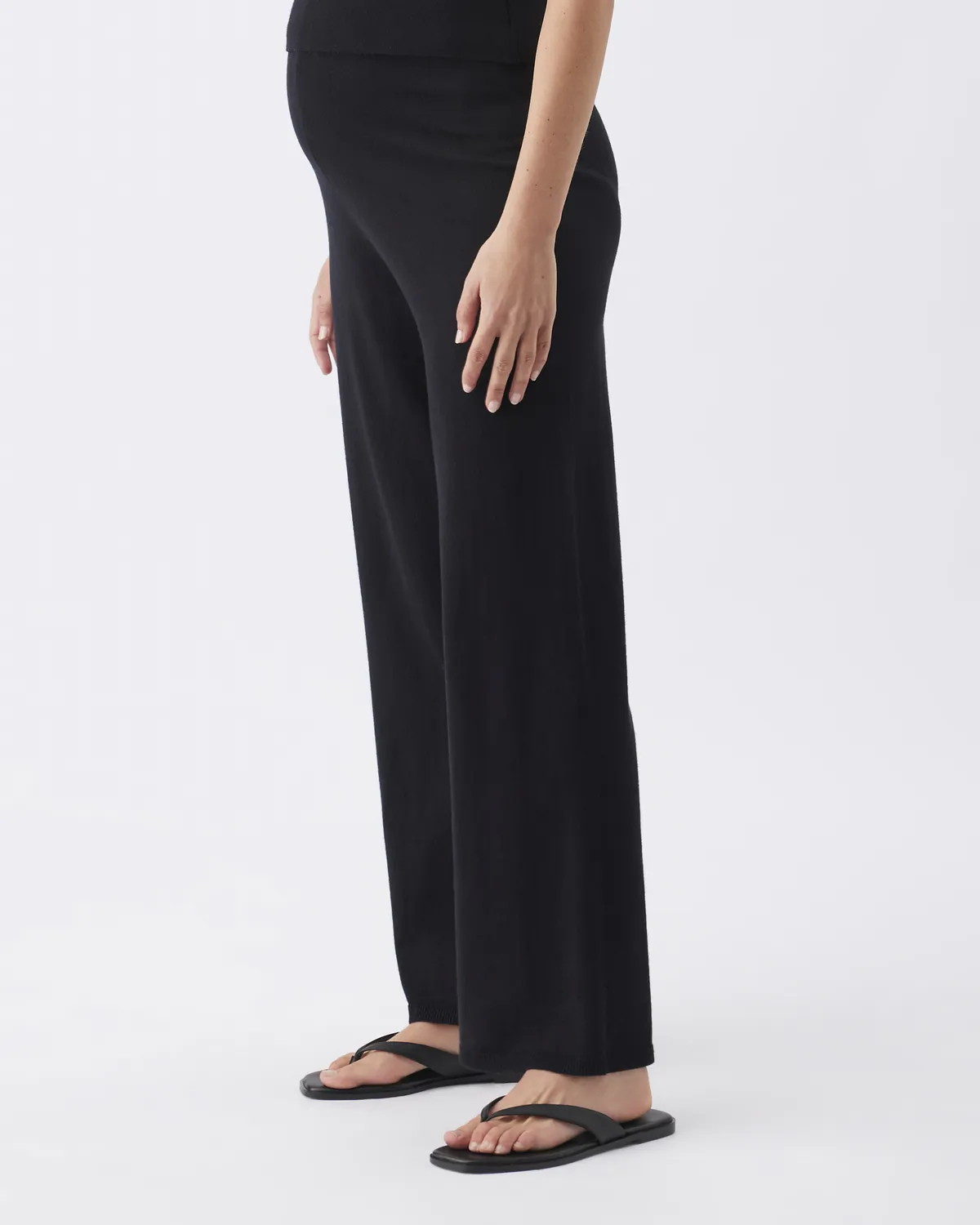 Ryan Knit Pant  Black - Image 3