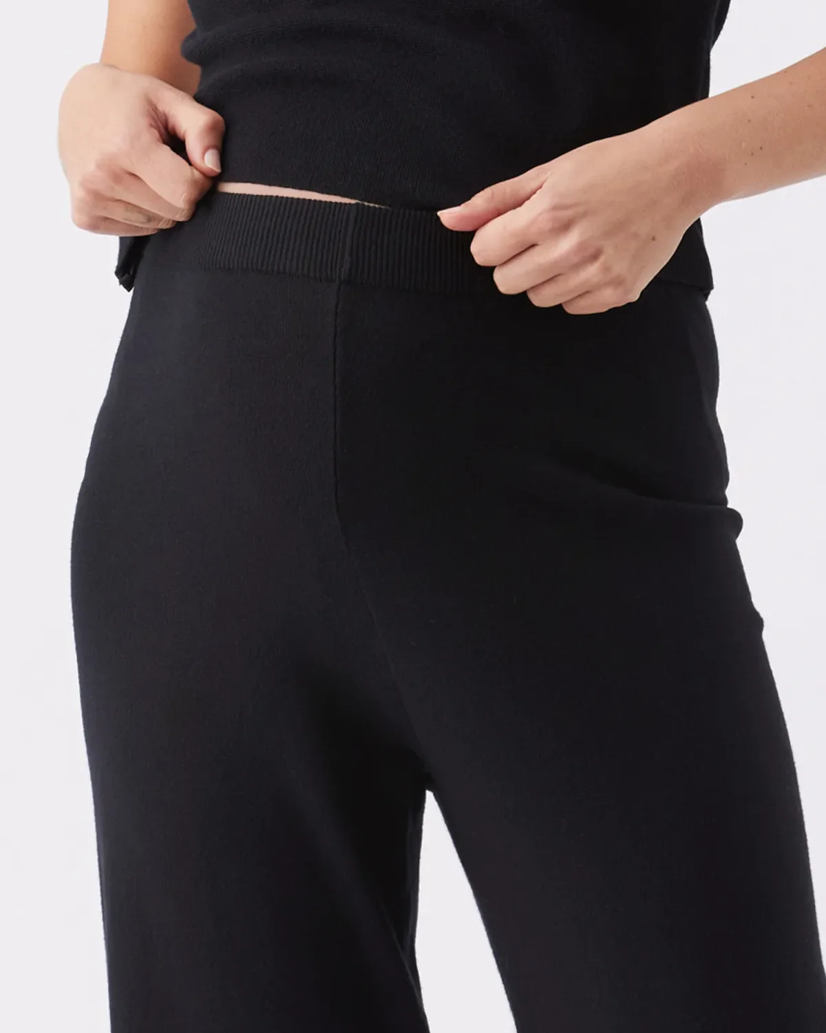 Ryan Knit Pant  Black - Image 5