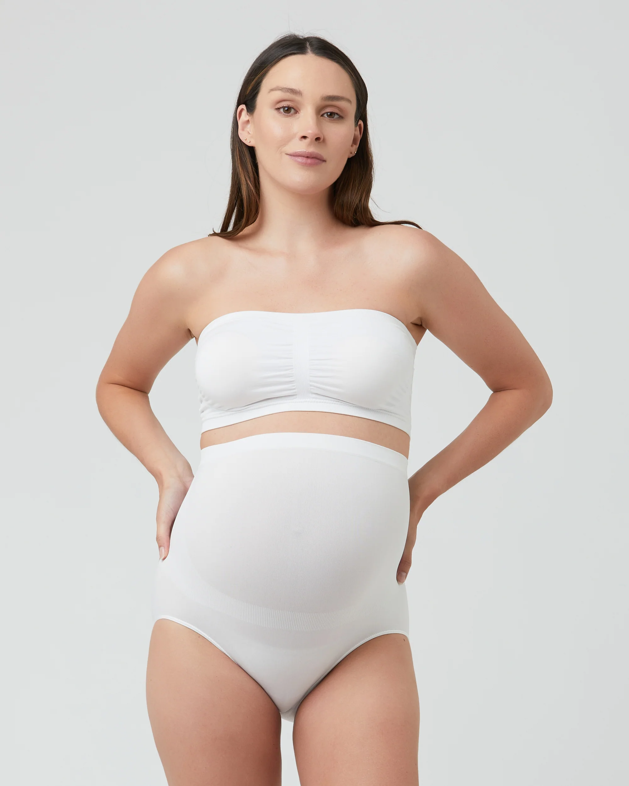 Seamless Bandeau White