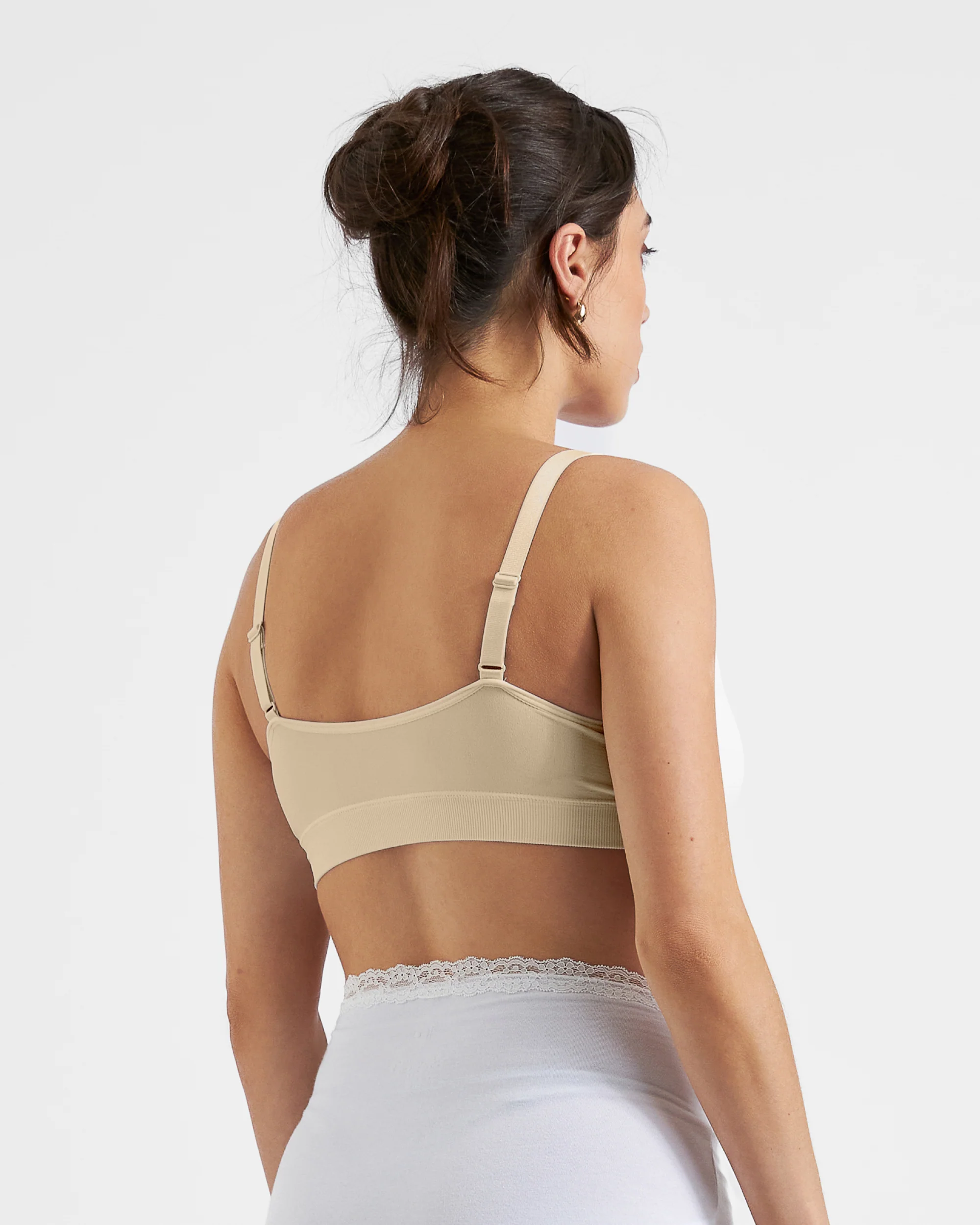 Seamless Nursing Bralette  Natural - Image 4