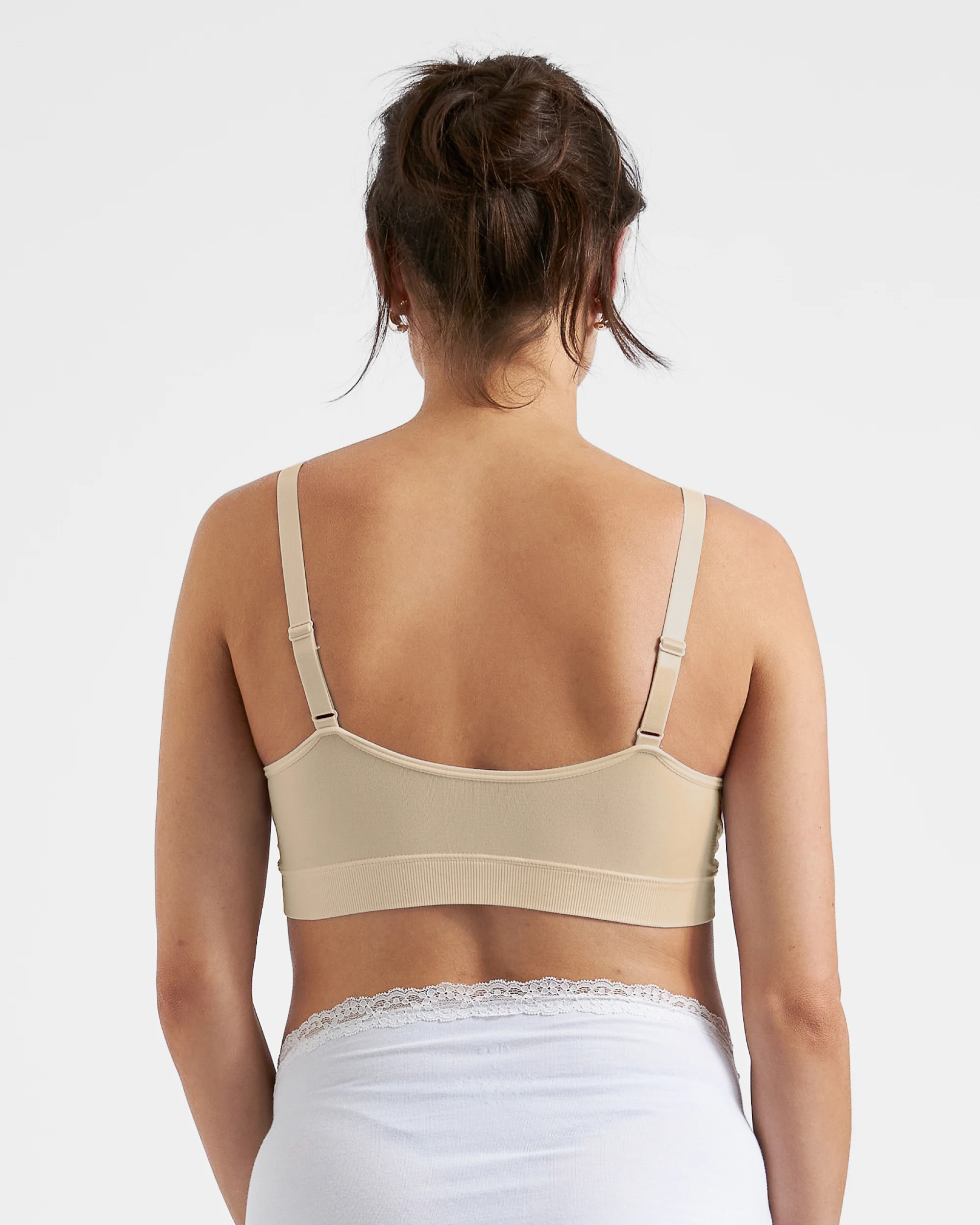 Seamless Nursing Bralette  Natural - Image 5