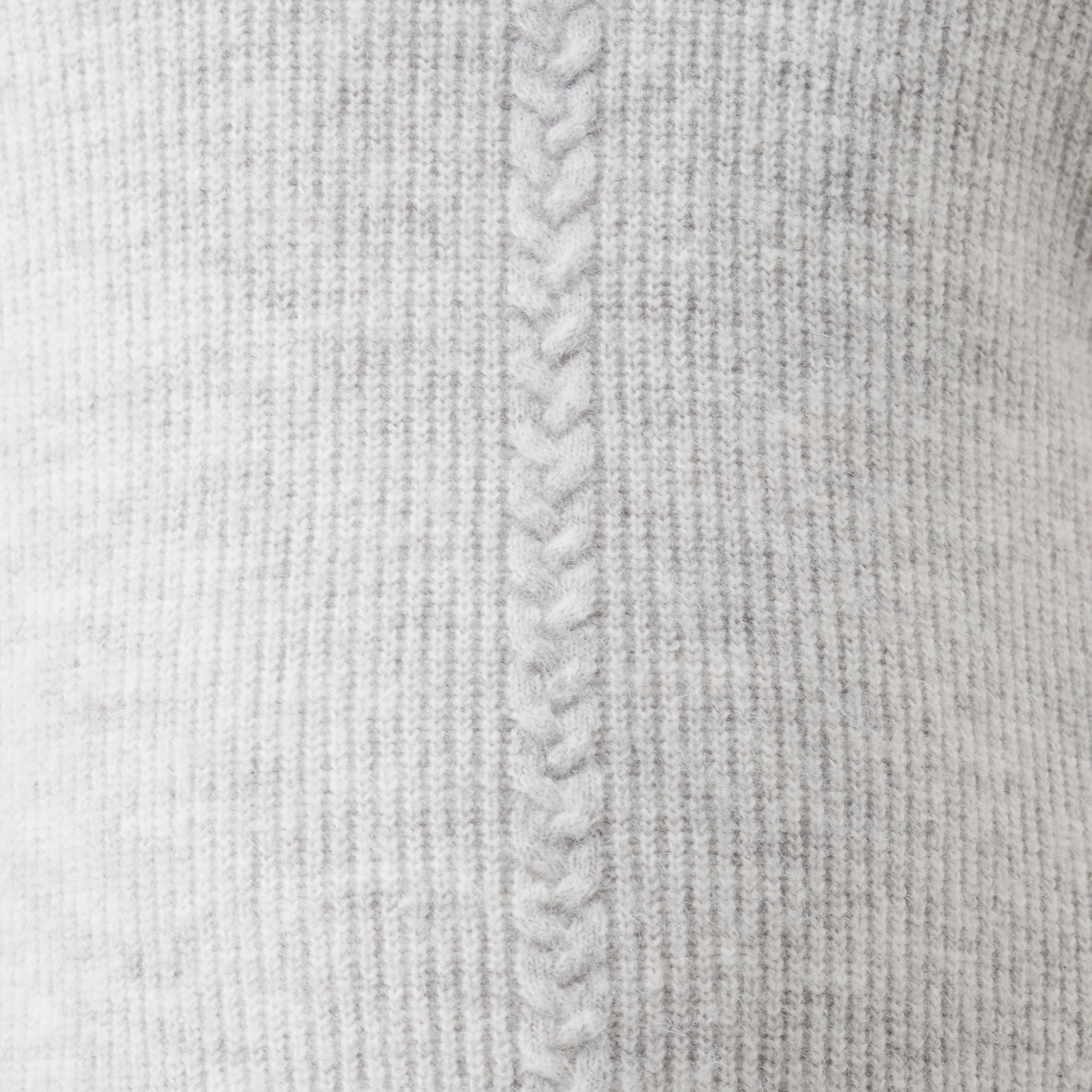 Starci Cable Knit  Silver Marle - Image 7