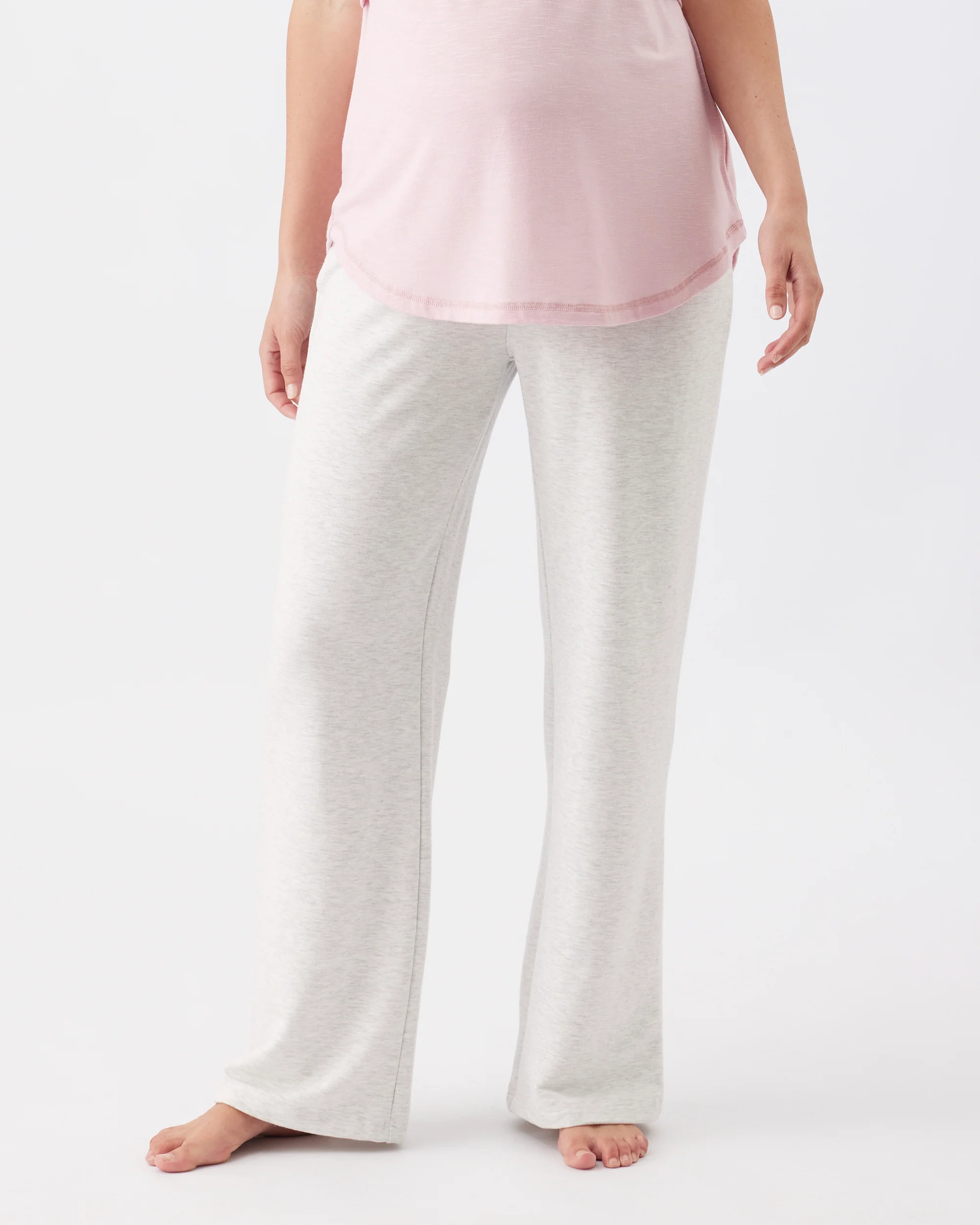 Super Soft Lounge Pant  Silver Marle - Image 2