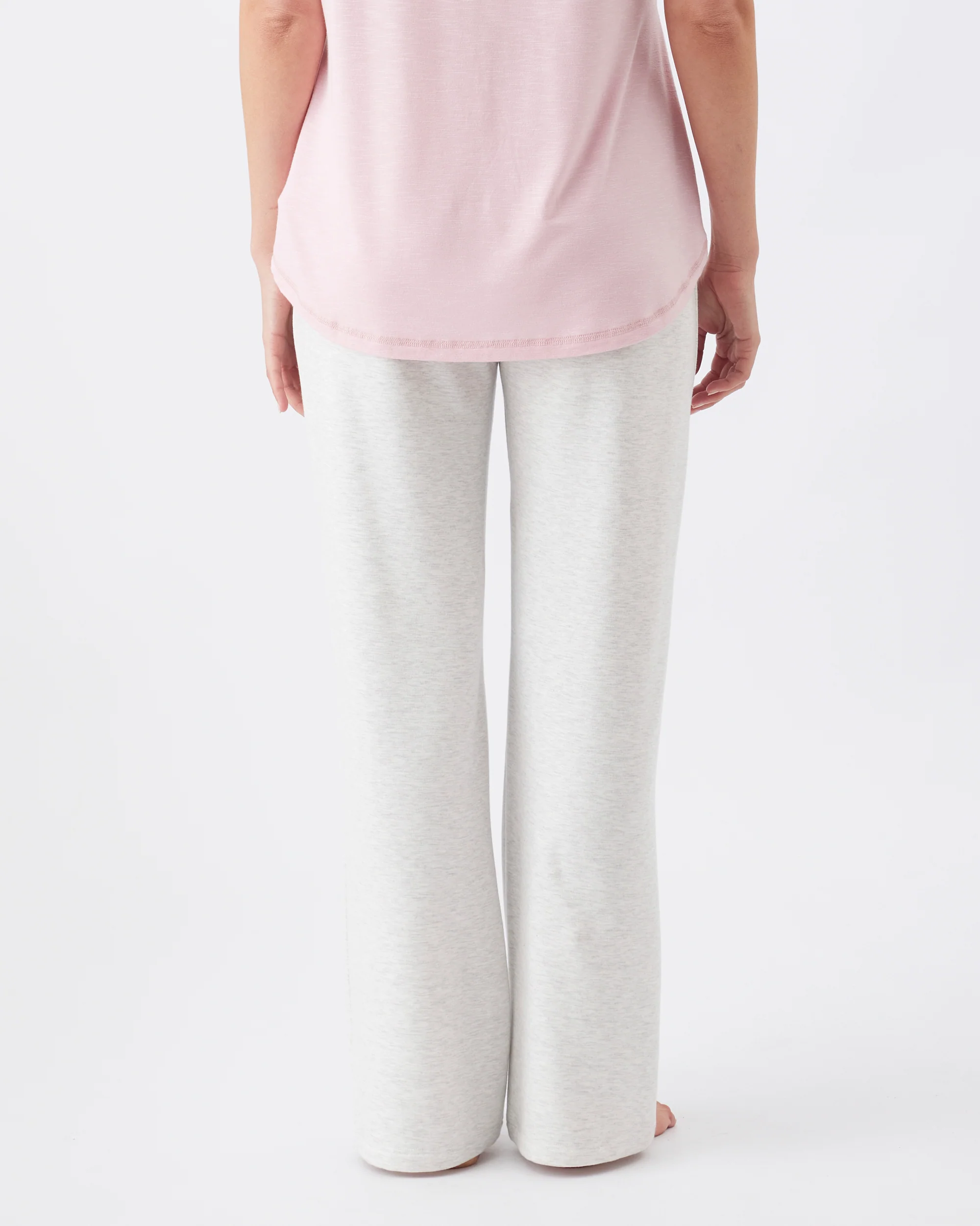 Super Soft Lounge Pant  Silver Marle - Image 4