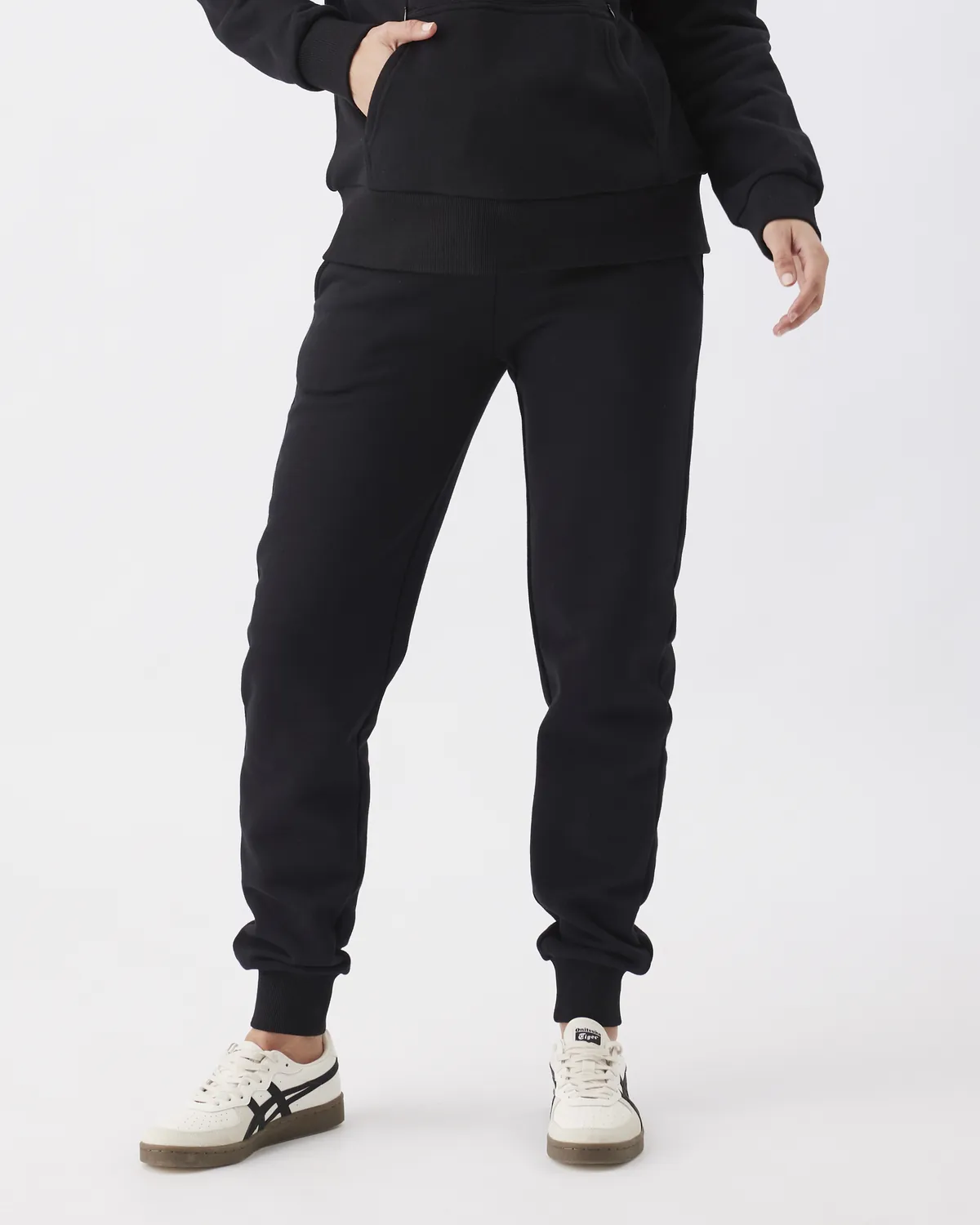 Taylor Over Tummy Joggers  Black - Image 3