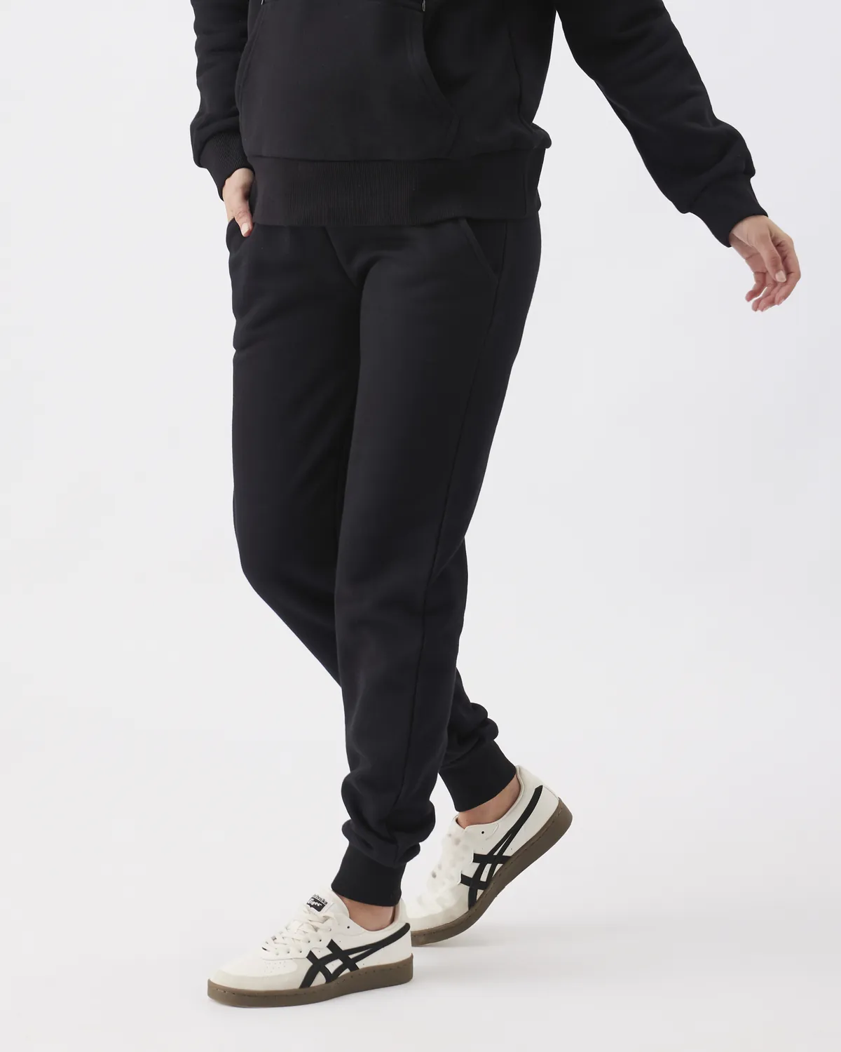 Taylor Over Tummy Joggers  Black - Image 4