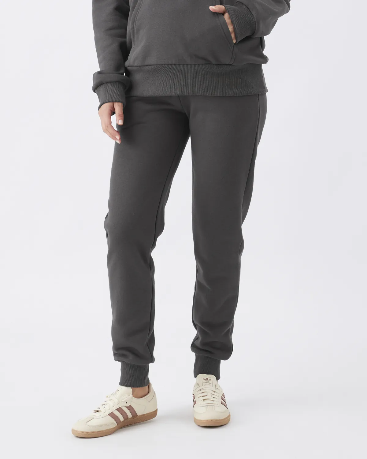 Taylor Over Tummy Joggers  Slate - Image 3