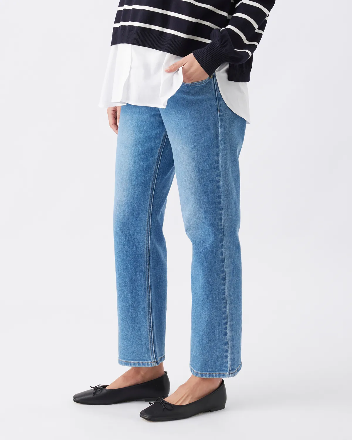 Teddy Straight Jean  Classic Blue - Image 4
