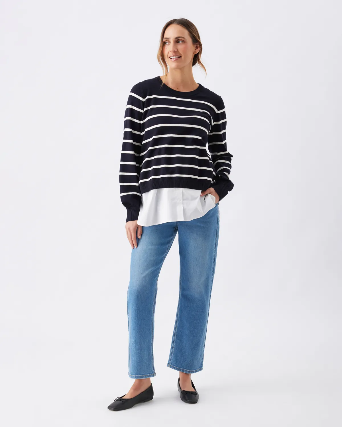Teddy Straight Jean  Classic Blue - Image 5