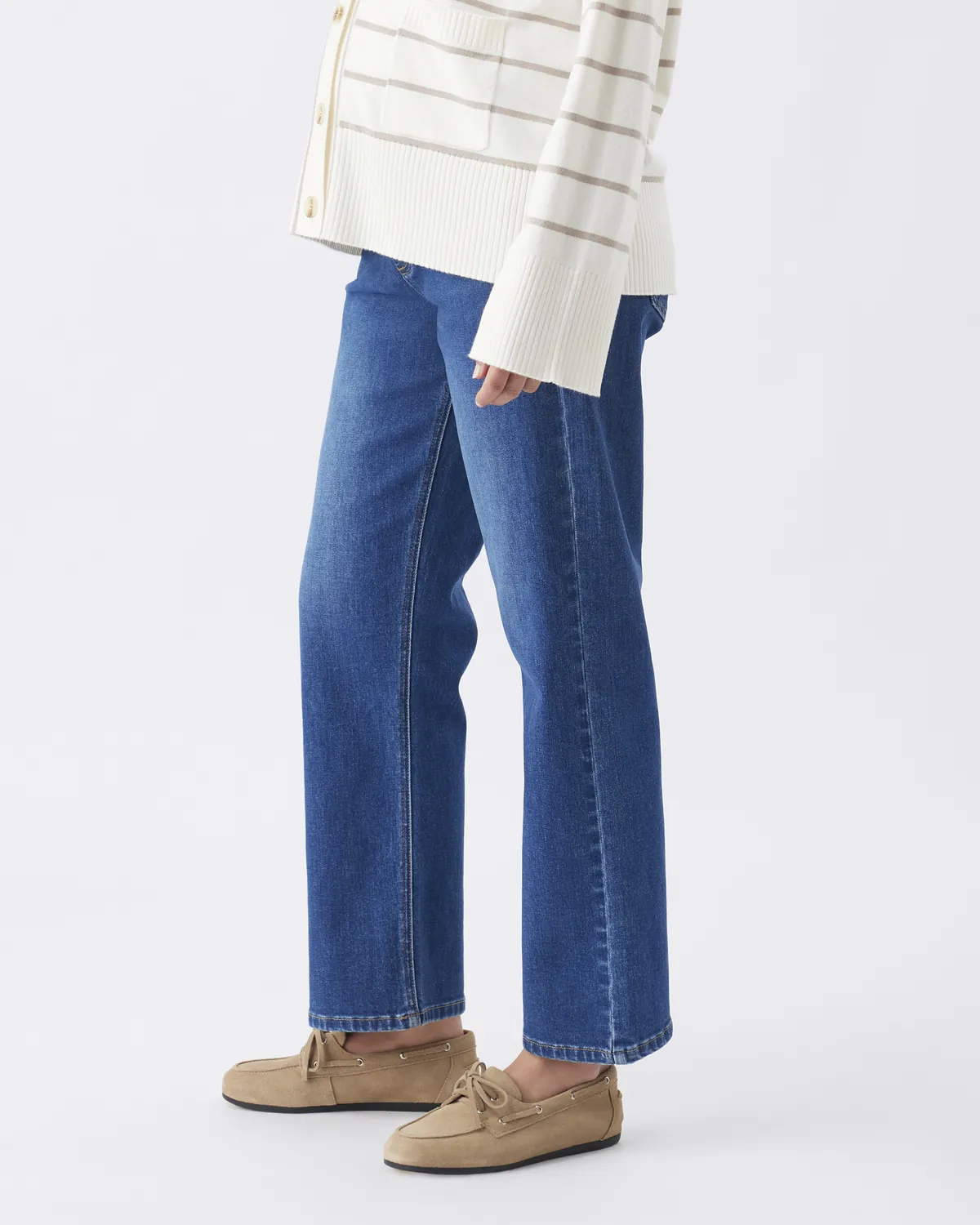 Teddy Straight Jean  Indigo Blue - Image 3