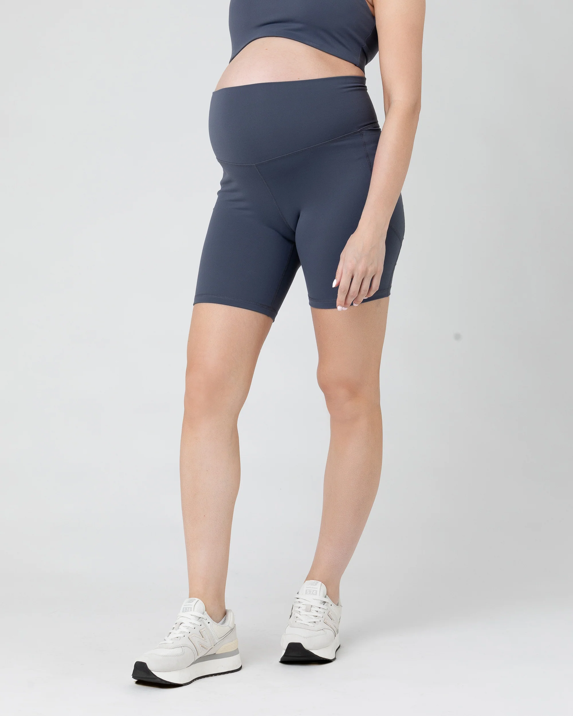 Tempo Bike Short Blue Steel - Image 2