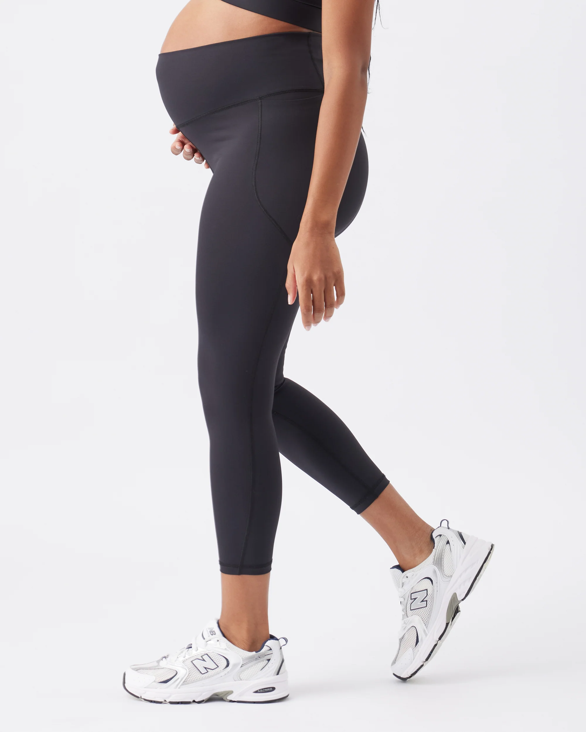 Tempo Crop Legging Black - Image 4