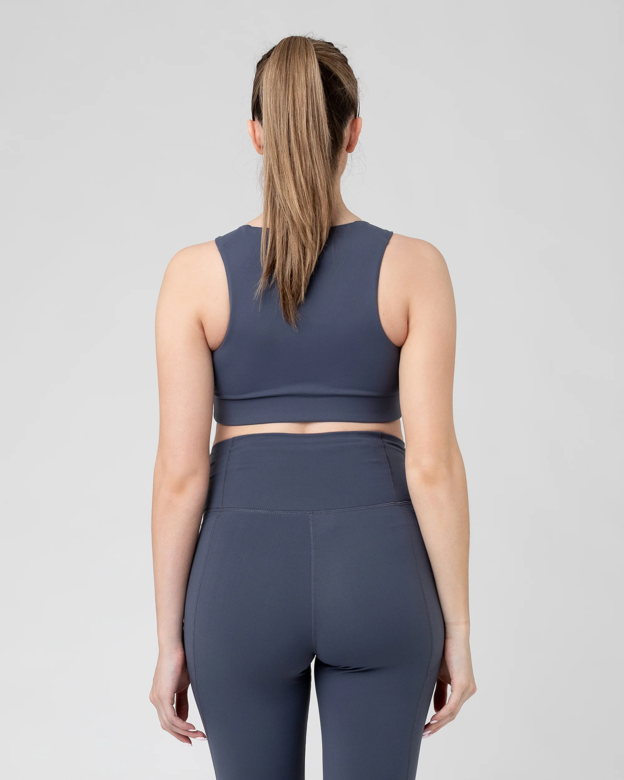 Tempo Crop Top Blue Steel - Image 4