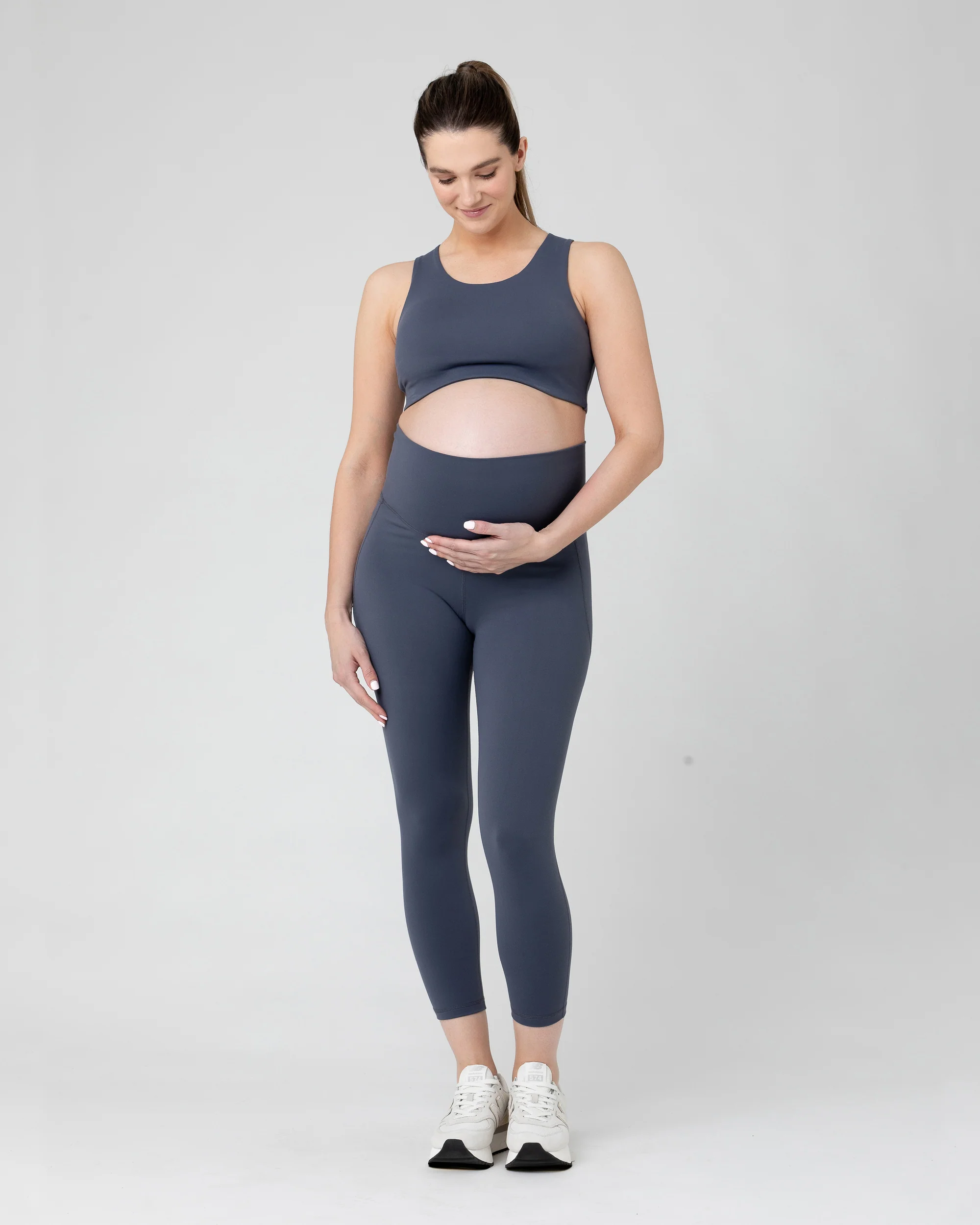 Tempo Crop Top Blue Steel - Image 5