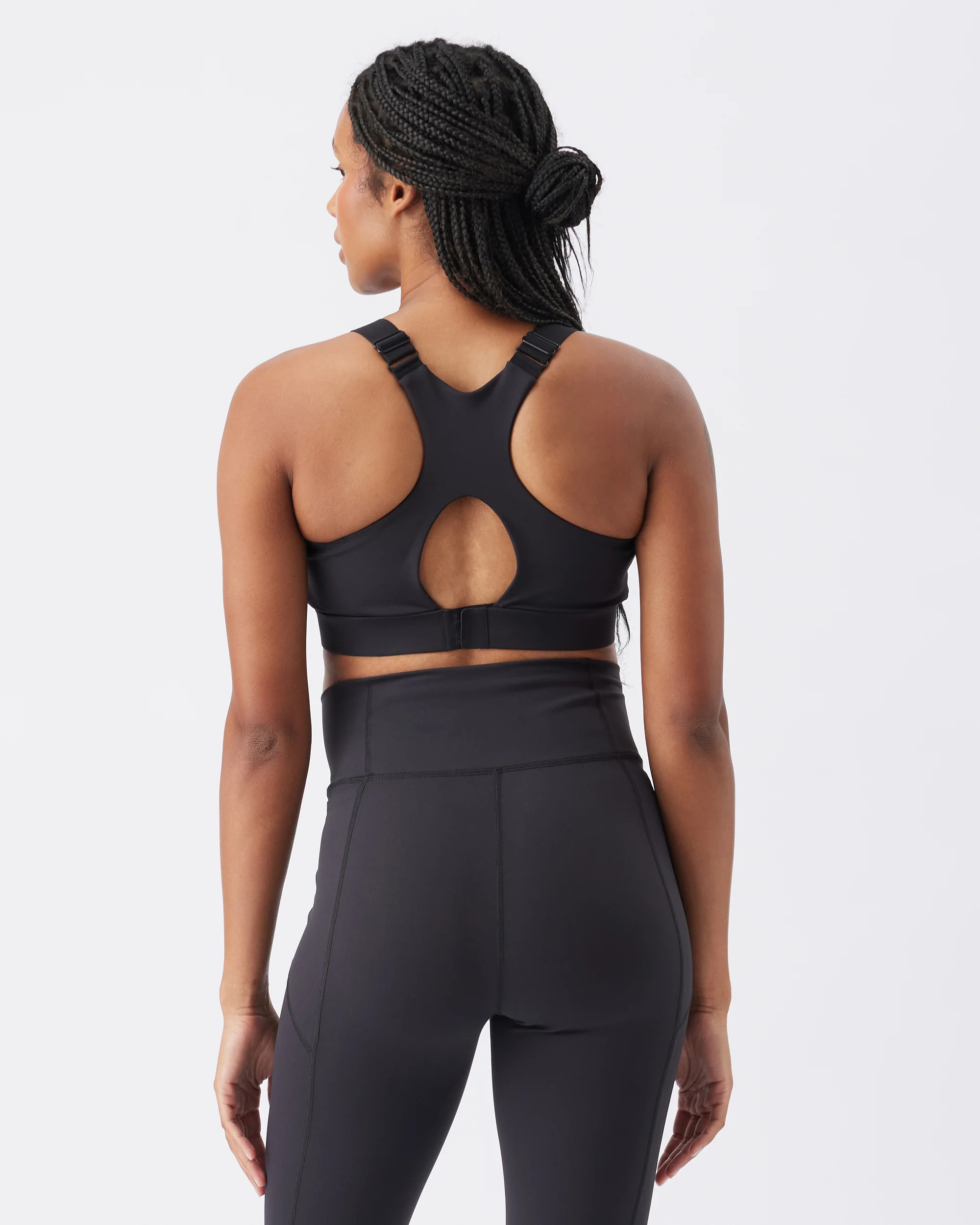 Tempo Nursing Crop Top Black - Image 4