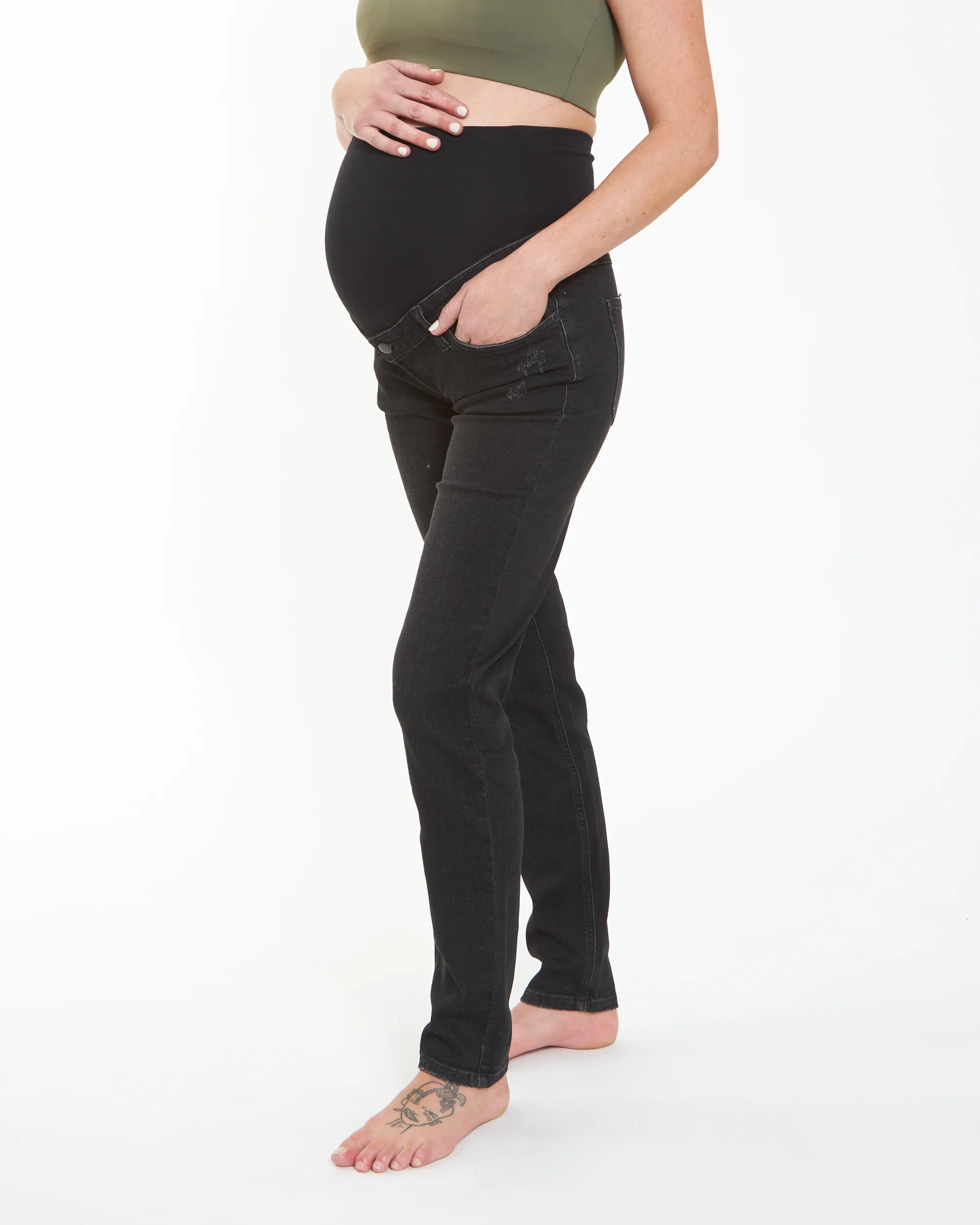 Tyler Classic Slim Leg Jean Black - Image 3