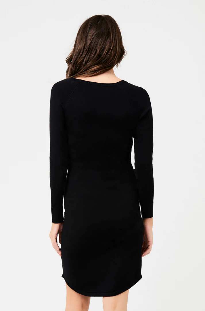 Valerie Tunic Dress Black - Image 3