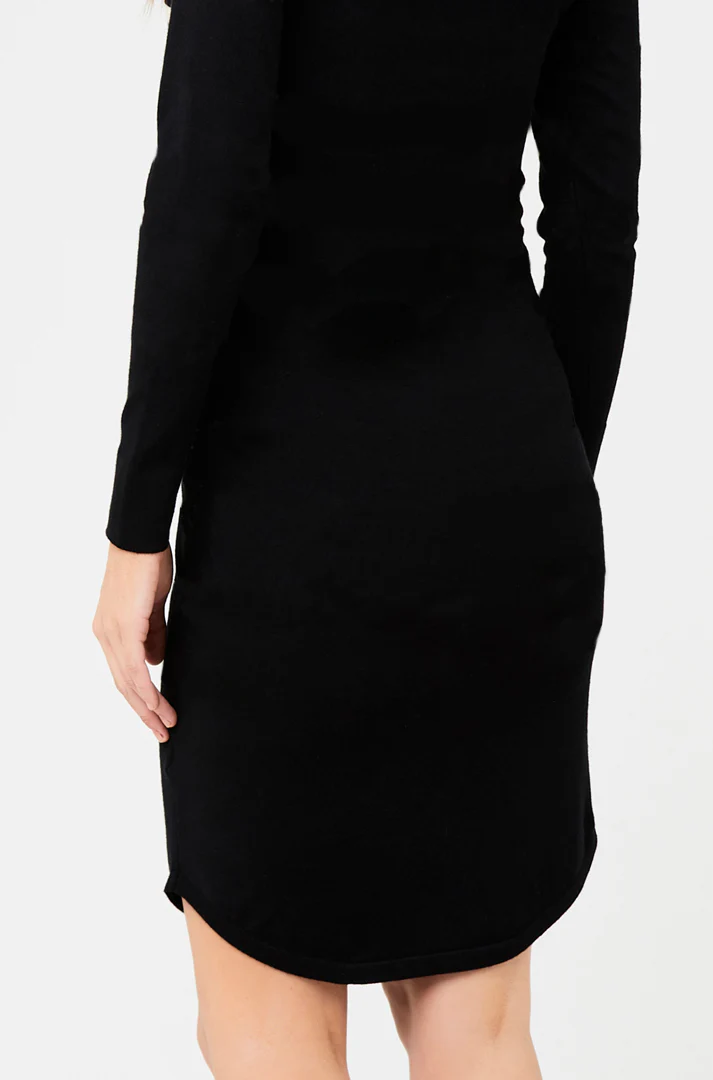 Valerie Tunic Dress Black - Image 6