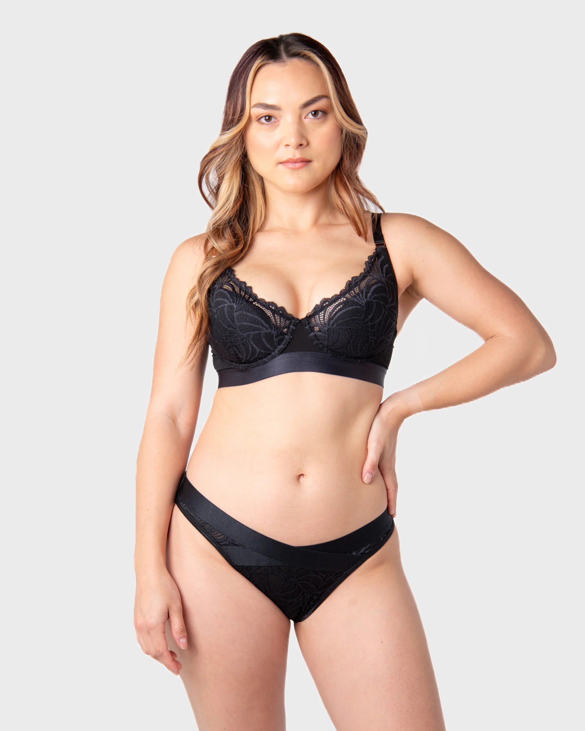 Hotmilk Warrior Plunge Bra Black - Image 4