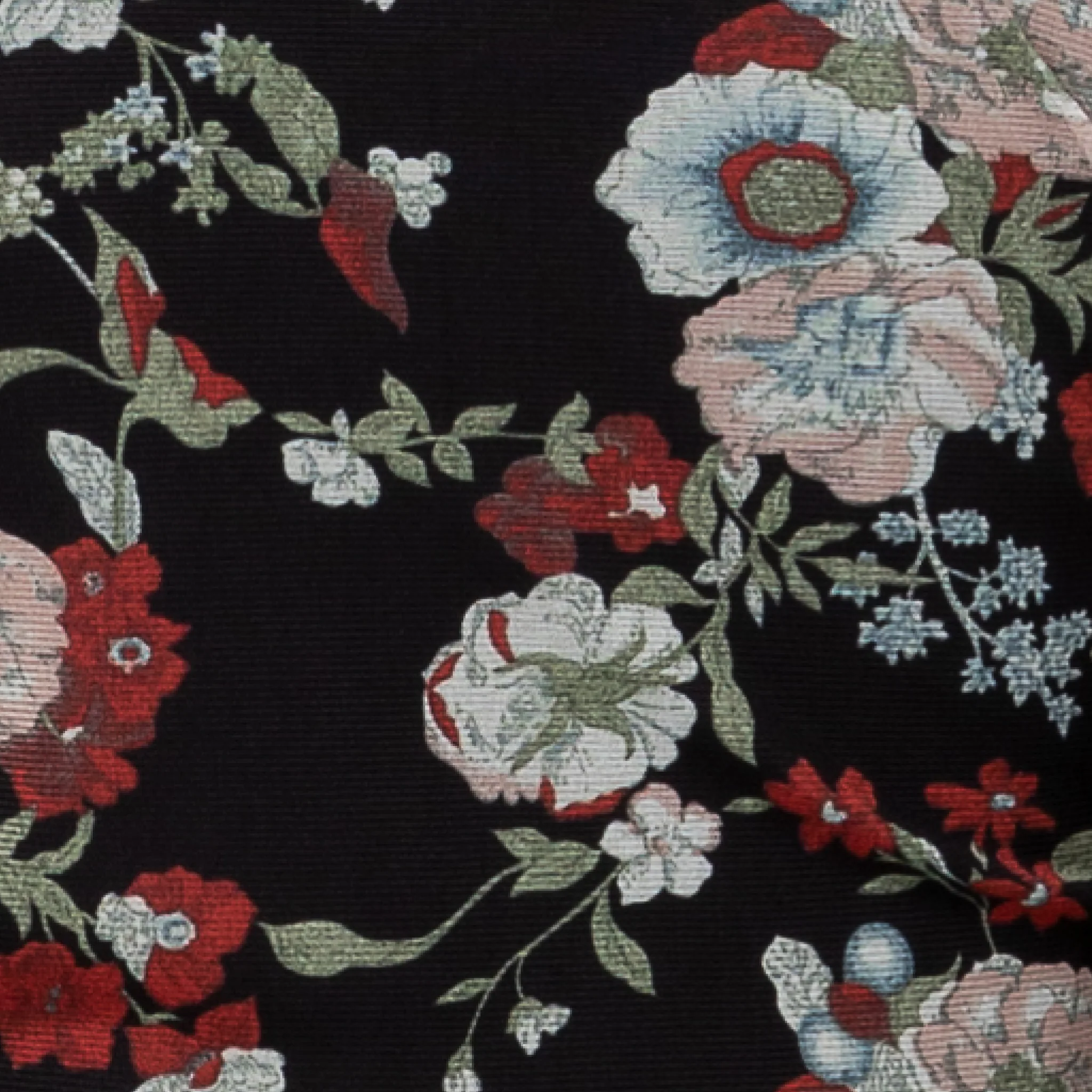 Wild Bloom Nursing Dress Black - Image 7