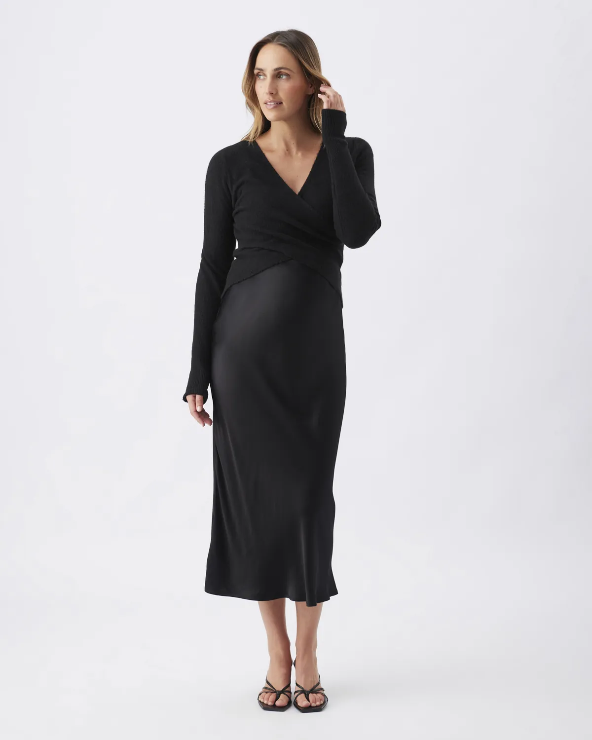 Willa Nursing Knit Black - Image 5