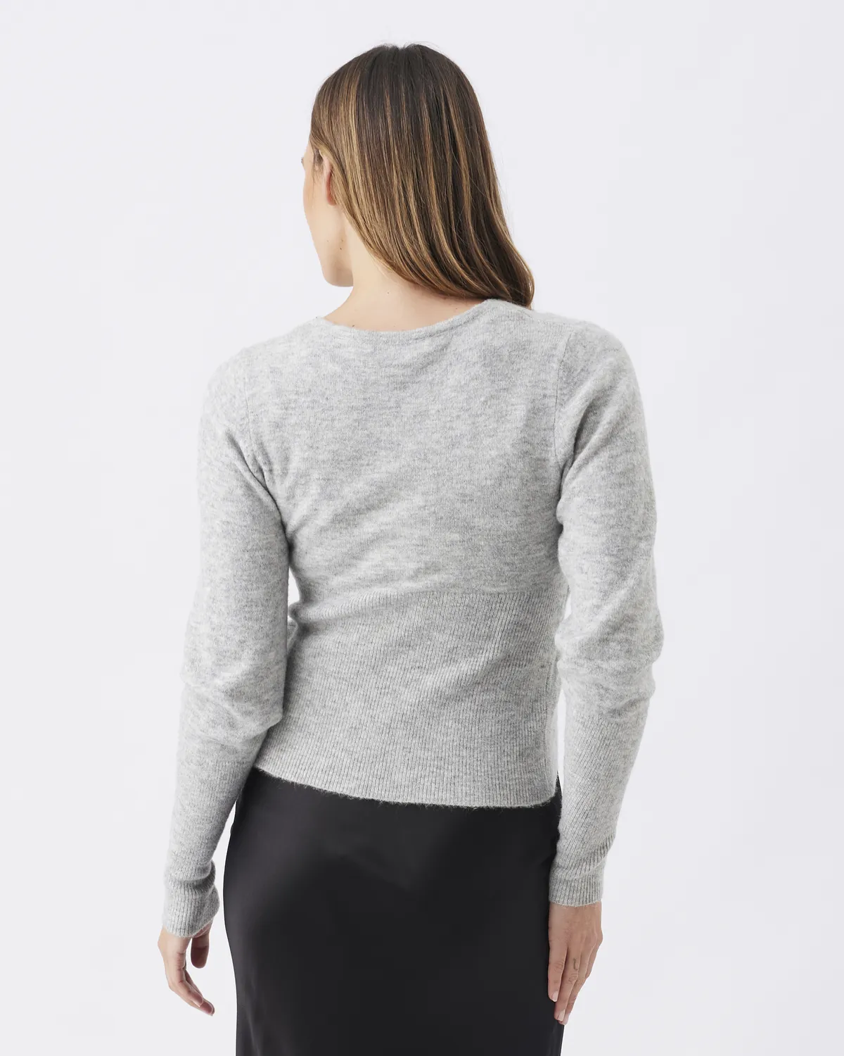 Willa Nursing Knit Silver Marle - Image 5